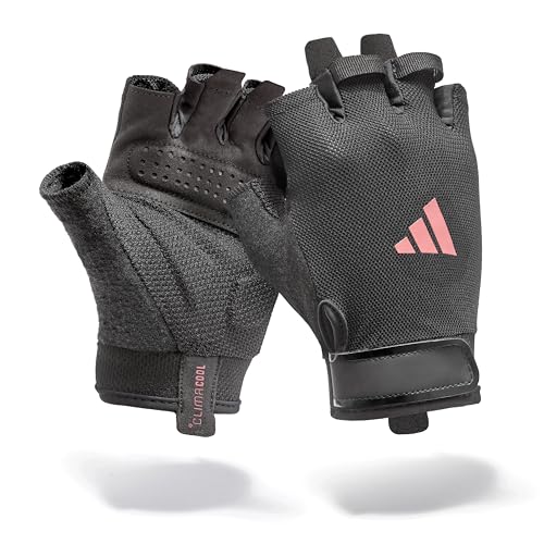 Adidas Gants d'entraînement Essentiels : Technologie Aeroready Absorbant l'humidité associée à Une Paume extrêmement Confortable et résistante en Daim synthétique