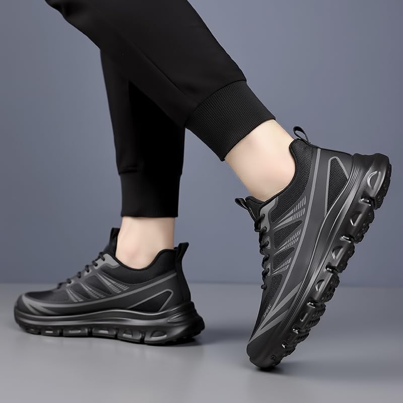 Men's Outdoor Climbing Shoes Spring Autumn Winter Mesh Running Sports Casual Thick Bottom Mountaineering Sneakers