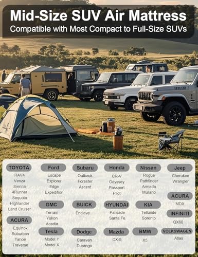 Umbrauto SUV Air Mattress for Trunk