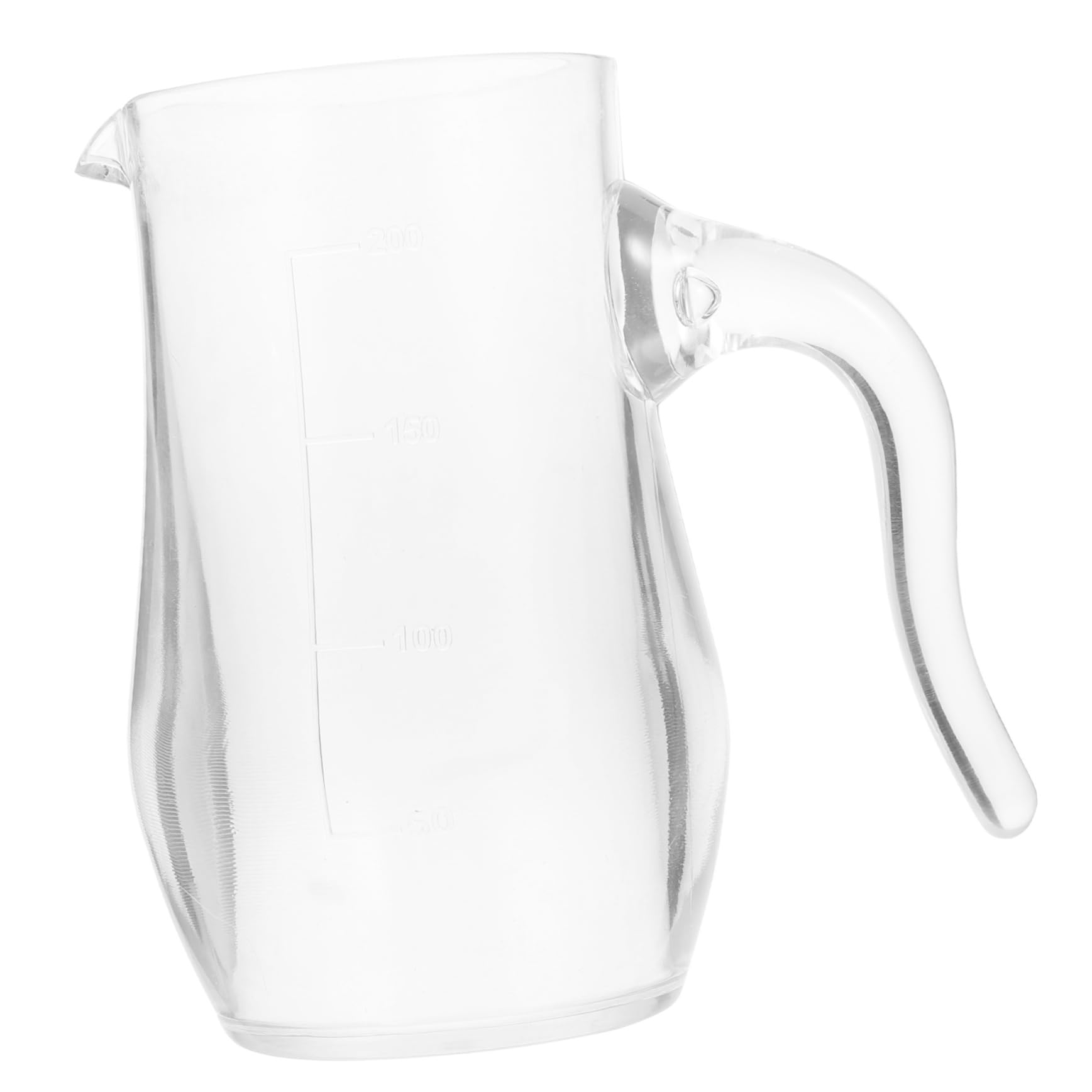 NAMOARLY Stylish 200ml Acrylic Wine Decanter Handle Red/white Whisky Dispenser Easy to Clean Divider Addition to Your Kitchenware Collection