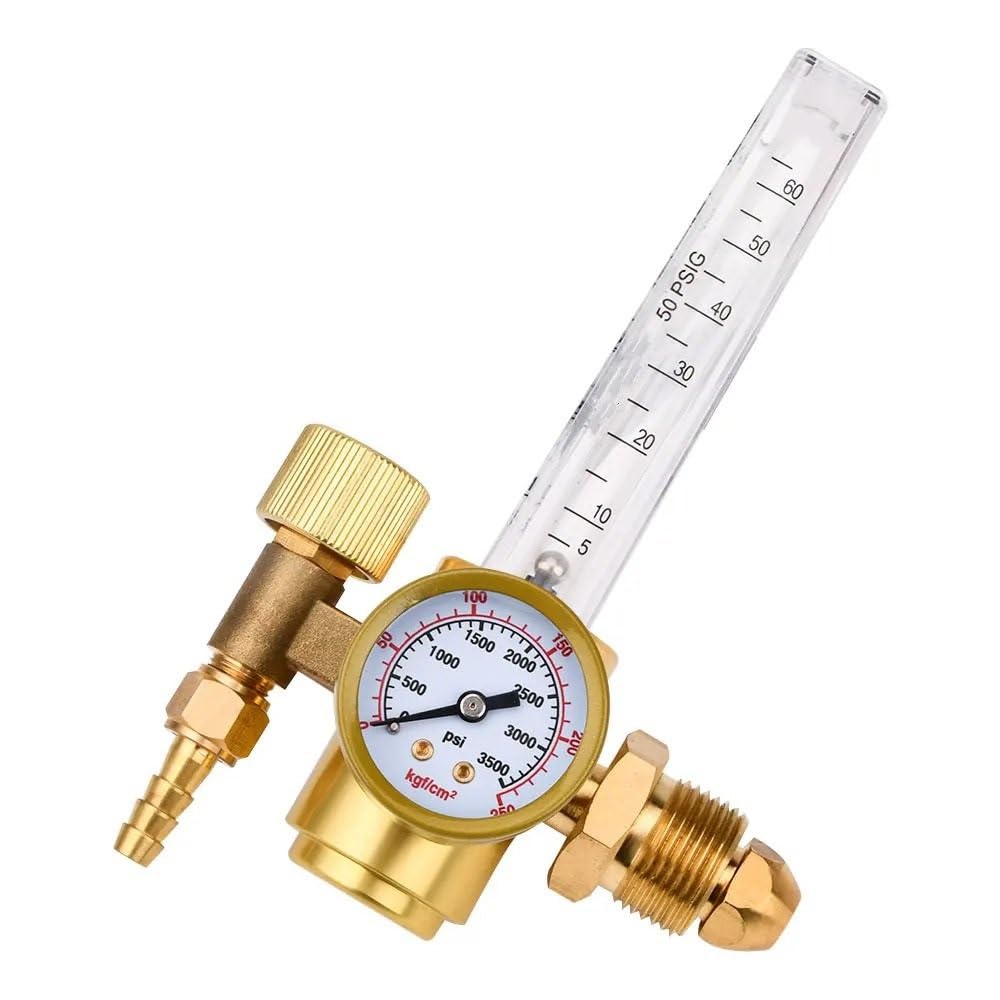 manometr Argon CO2 Mig Tig przepływomierz regulator gazu przepływomierz spawanie wskaźnik spoiny regulator argonu reduktor ciśnienia G5/8 gwint Regulator ciśnienia powietrza