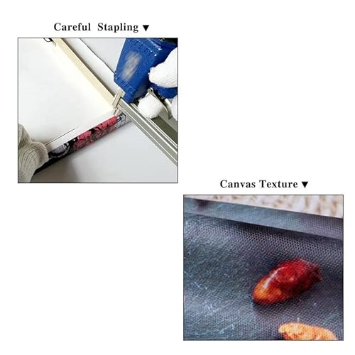 Autumn Forest Large Stretched Canvas Wall Art For Living Room Bedroom Home Decoration, Mordern Morning Sunlight Wood Print Picture Painting Decor Giclee Artwork, Gallery Wrapped,Inner Frame (24X36X3) #TOP4