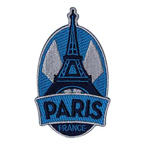 Vagabond Heart Paris Travel Patch - Eiffel Tower Souvenir - Paris Patch - France Gift