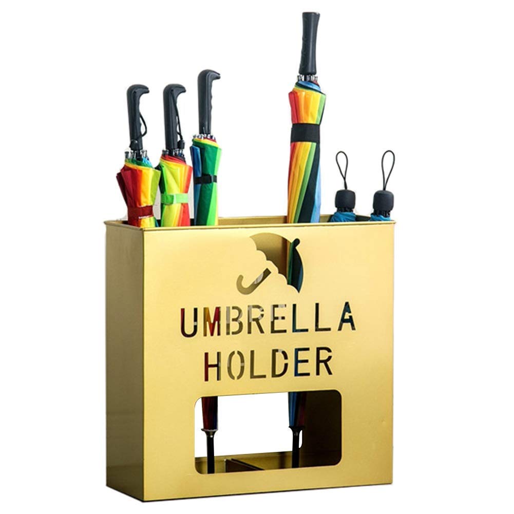 Support de rangement pour porte-parapluie avec bac de récupération