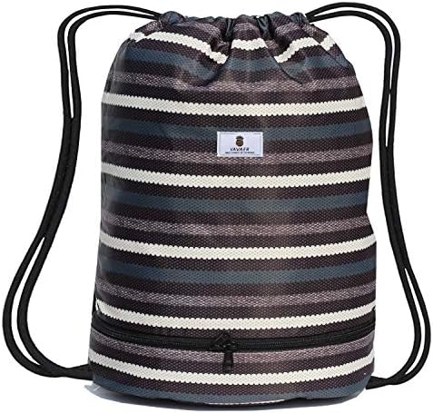 Dry Wet Drawstring Bag Waterproof String Backpack Swim Pool Beach Travel Gym Bag