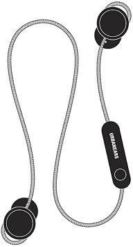 Urbanears Jakan Bluetooth Wireless in-Ear Earbud Headphones, Ash Grey (04092176)