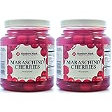 Maraschino Cherries with Stems, 74 Ounce Jar (Pack of 2, Total of 148 Oz)