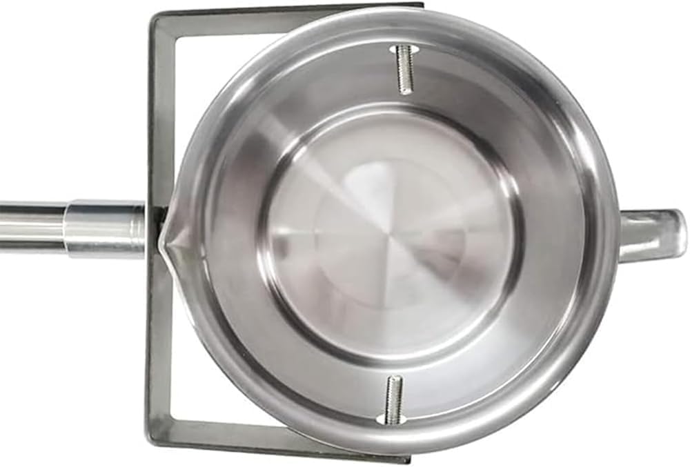 Campionatore telescopico per acqua, 1000 ml, asta in acciaio inox 304, regolabile da 0,6 a 7 m, per campionamento di fiumi, laghi e acque reflue, test ambientali dell'acqua