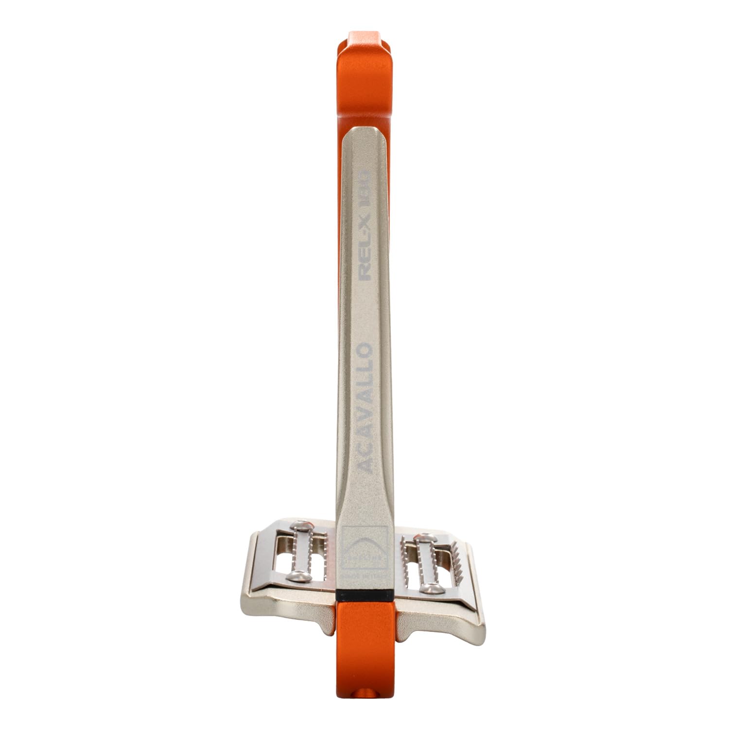 Acavallo Rel-X 180 Stirrups, One Size, Orange