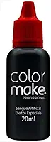Sangue Falso Artificial Colormake Profissional 20ml, Para Halloween e Efeitos Especiais Maquiagem Halloween Maquiagem Assustadora Halloween Ferida Machucado Queimadura Sangue FalsoSangue Artificial Falso Realista Machucado Maquiagem Assustadora Halloween Bruxa
