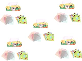 Toyvian 5 Peças Brinquedos Educativos Infantis Brinquedos De Desenvolvimento Sensorial Do Bebê Brinquedos De Puxar Bebê 12 Meses Brinquedos Cachecóis Para Crianças Brincam Brinquedos De