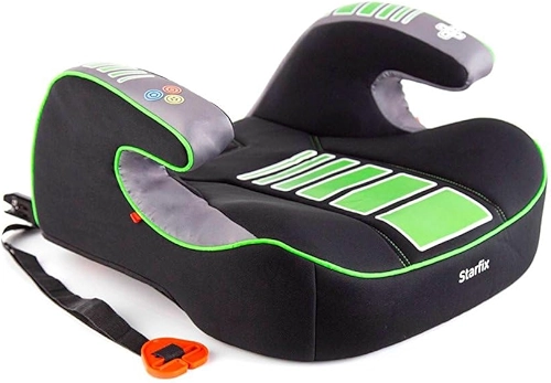 Assento de Carro Booster com Isofix Starfix Infanti Verde Gamer 15 a 36kg