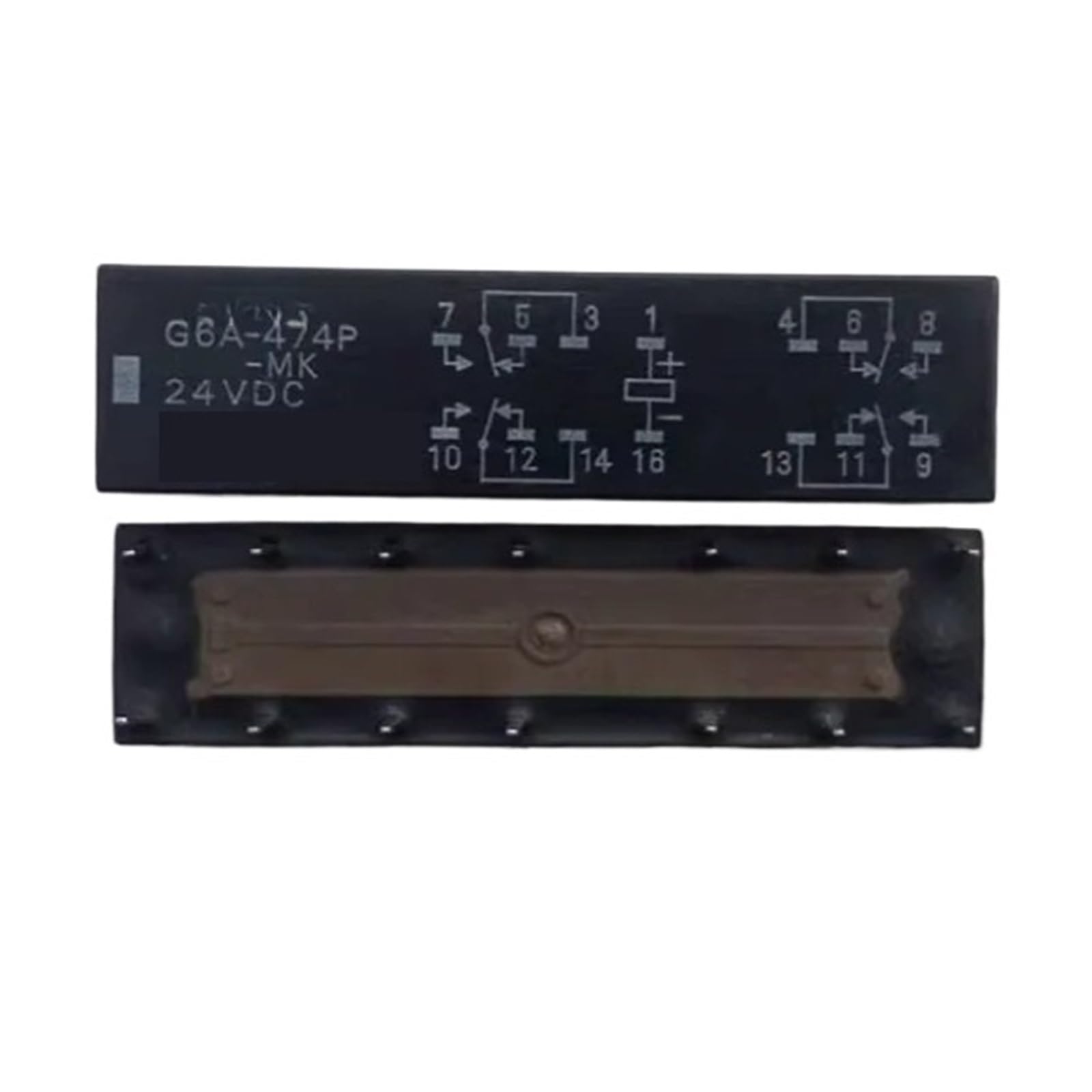 NACODLUL 2PCS G6A-474P-MK-24VDC G6A-474P-5VDC G6A-474P-12VDC G6A-474P-ST40-US-48VDC Relay