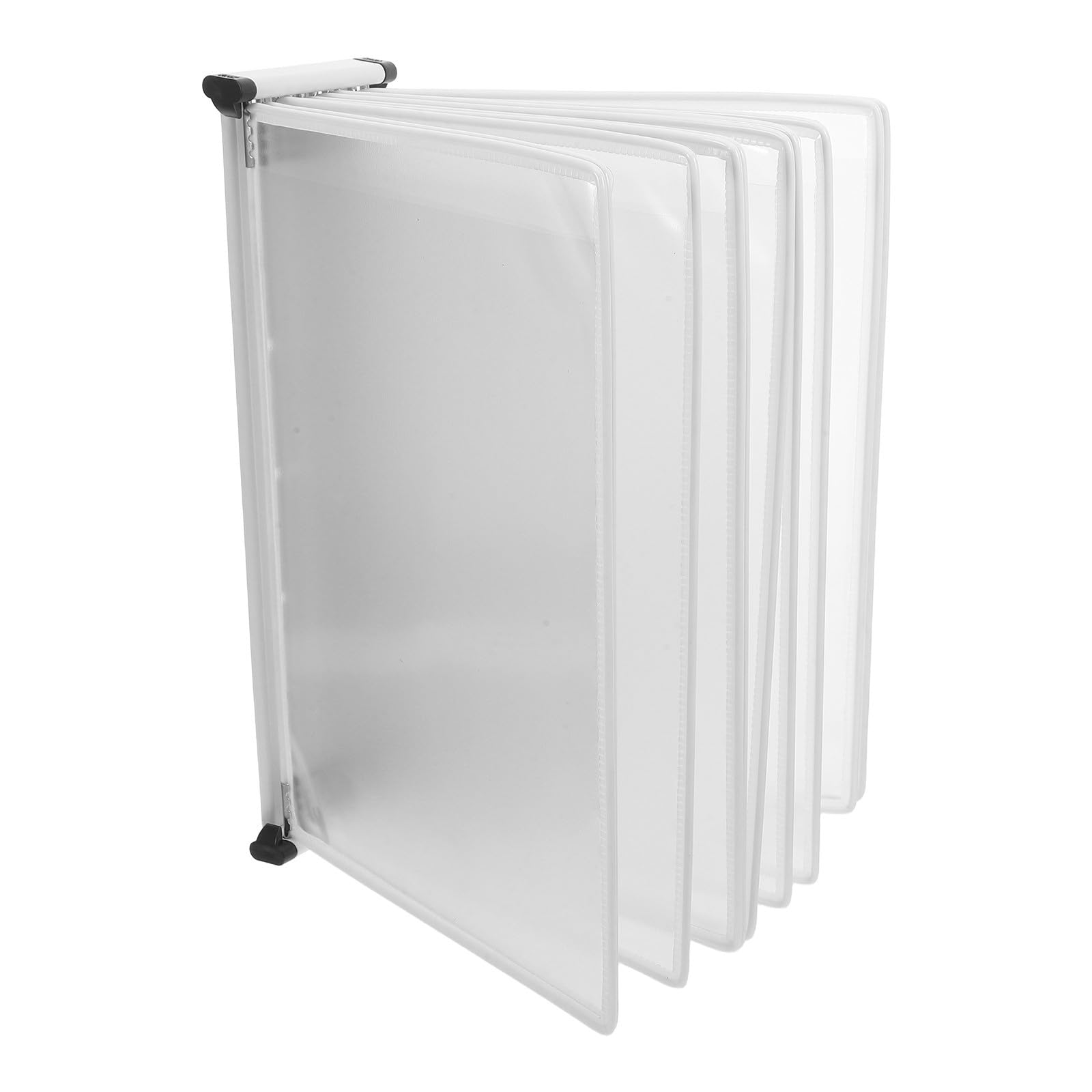 EXCEART Organizzatore da Parete per Ufficio, 5 Cartelle, Bianco
