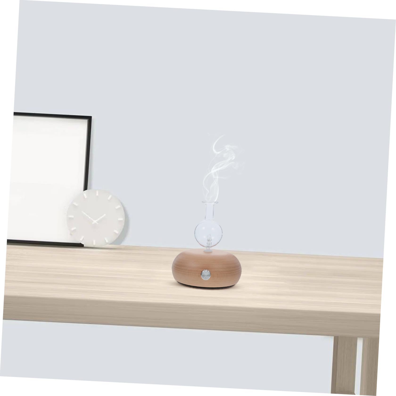 Difusor Función Aceites Botella el con de Madera Esenciales de en de Vidrio Ajustable de Niebla Purificar Aire Varios Estilos y para Sala de Yoga y Sala de Estar Varios Estilos