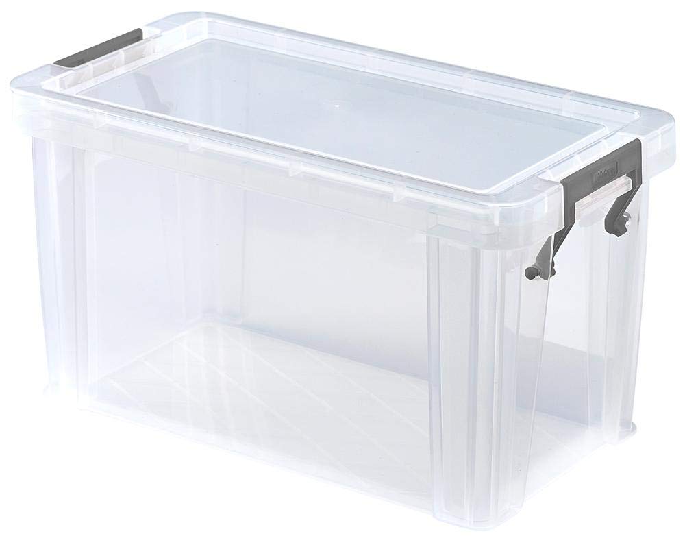 2.6L Allstore Storage Box, Box Colour Transparent, Box Material PP (Polypropylene), Box Type General Purpose Storage, External Depth - Imperial 9.44", External Depth - Metric 240mm, External Height -