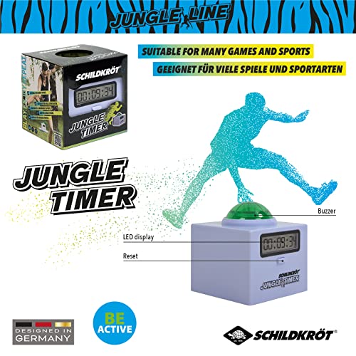Cronómetro digital Schildkröt Jungle Timer con buzzer verde para juegos 3