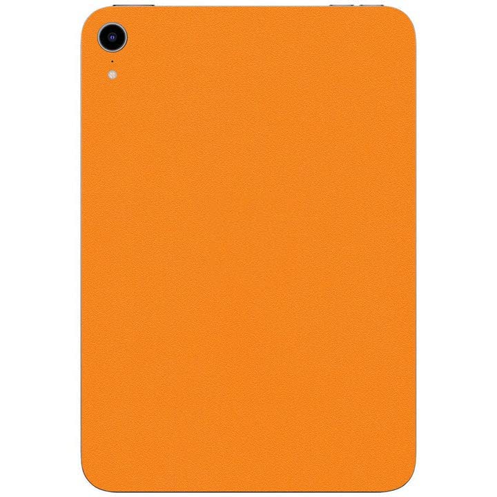 SLICKWRAPS3M Skin Sticker Wrap Compatible with Apple Ipad Mini 6 - Orange Matte 3M