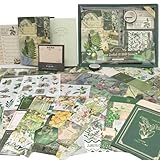 Photo Gallery roeowene 410 pcs scrapbooking kit aesthetic scrapbooking accessori diy scrapbook adesivi vintage stickers journal junk journaling kit regalo per donne adolescenti compleanno natale-verde Photo Gallery roeowene 410 pcs scrapbooking kit aesthetic scrapbooking accessori diy scrapbook adesivi vintage stickers journal junk journaling kit regalo per donne adolescenti compleanno natale-verde