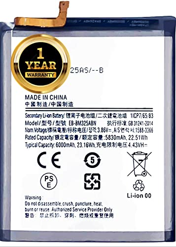 Image of Original EB-BM325ABN Battery Compatible with Samsung M32 /4G A325