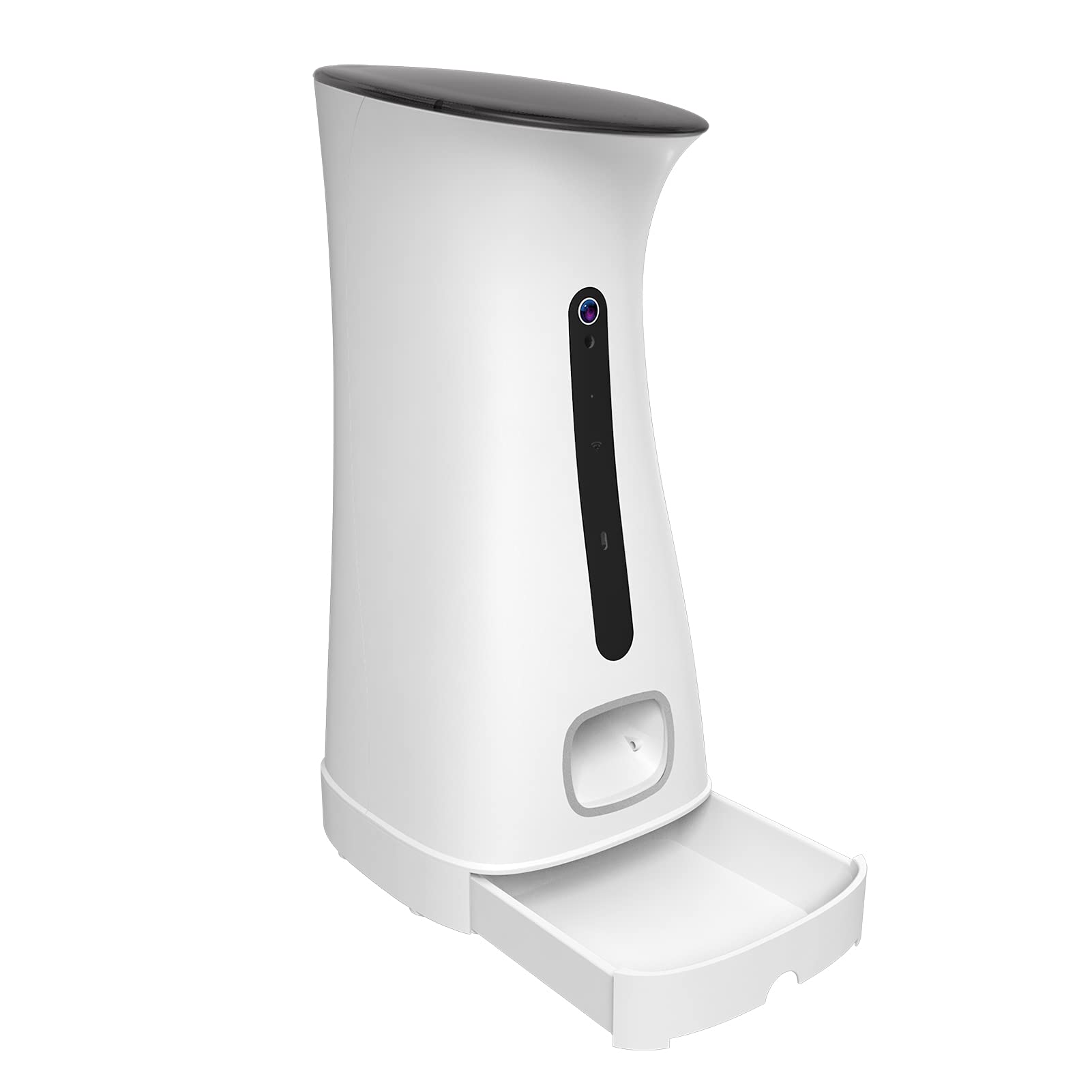 Ketsicart Zhangxi 7.5L Au ATIC Pet Feeder Smart Pet Feeder Dog Cat Food Dispensers wi 720P Camera Smart WiFi Pet Feeder wi Voice Re der Programmable Timer Up to 8 Meals Per Day