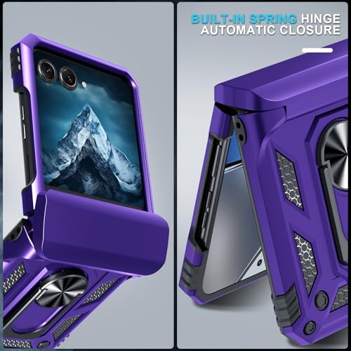 Janmitta JSTC MOTO RAZR 2024/RAZR+ 2024 PURPLE Compatible With Moto Razr 2024/Razr+ Plus 2024 Case thumb #2