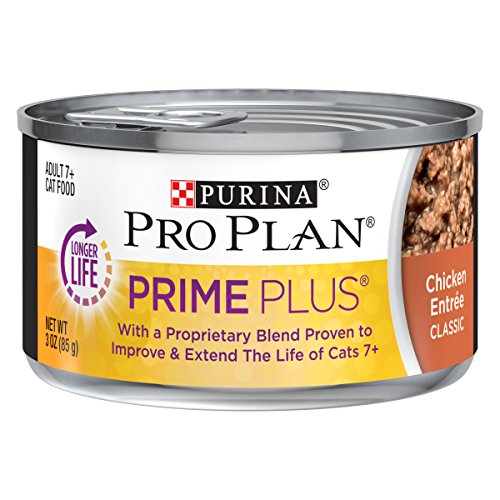 Purina Pro Plan Weight Control, Grain Free Senior Pate Wet Cat Food, PRIME