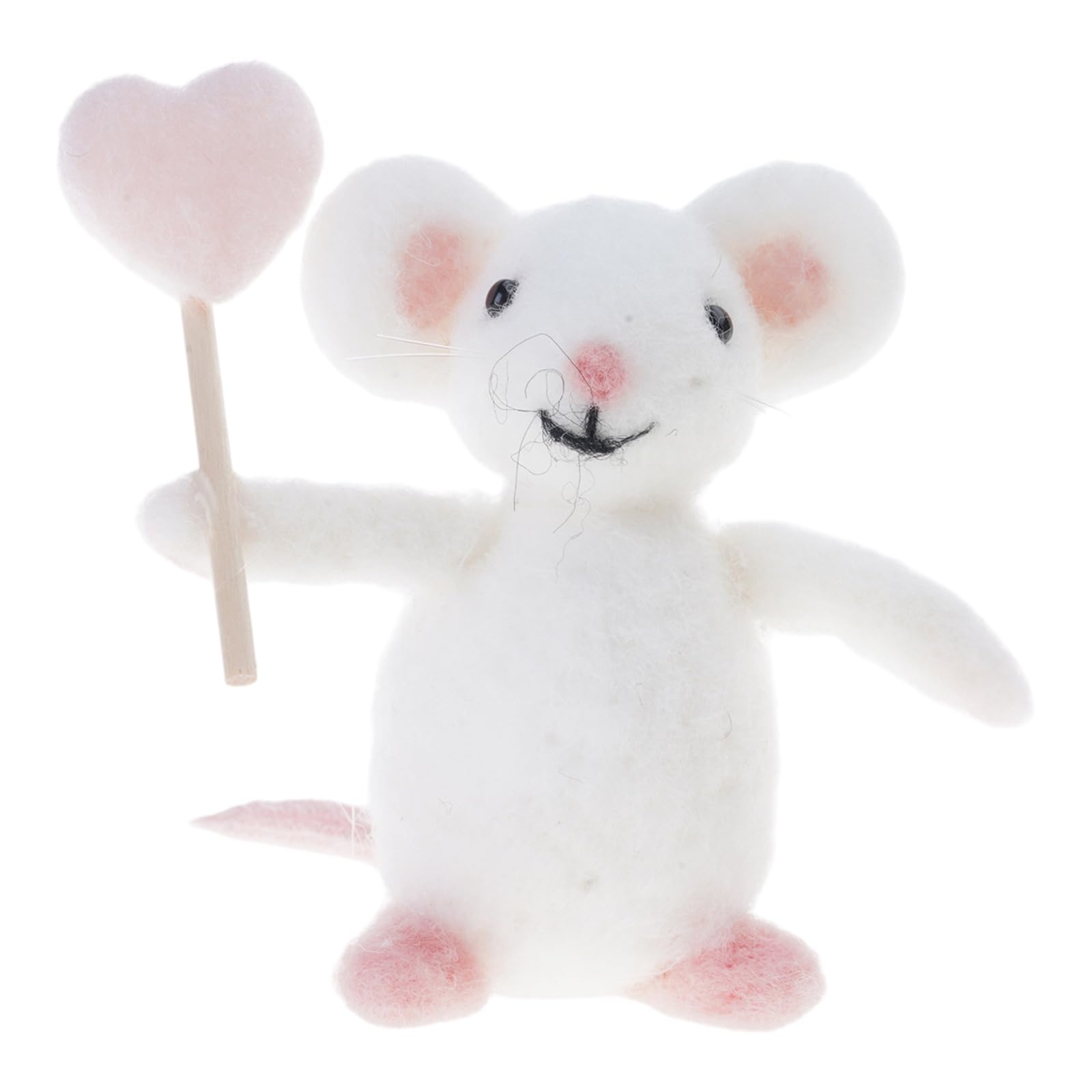 Xjdzineq Innovative Needle Crafting Starter Pack Heart Formed Animal Toy for New Craft and Children Art Project Heart Balloon
