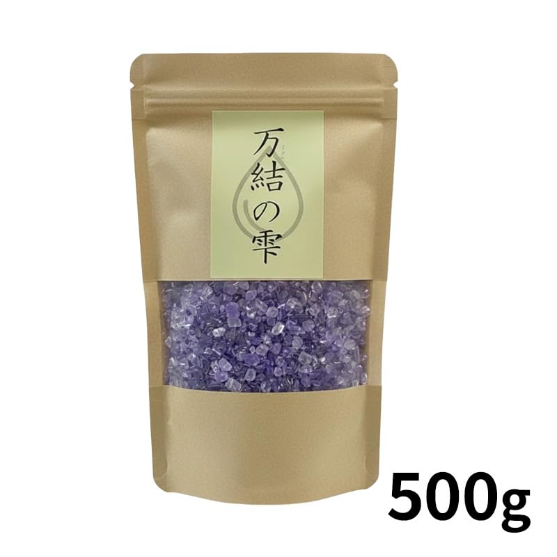 Amazon｜万結の雫 アメジスト 紫水晶 (300, グラム)｜香炉灰