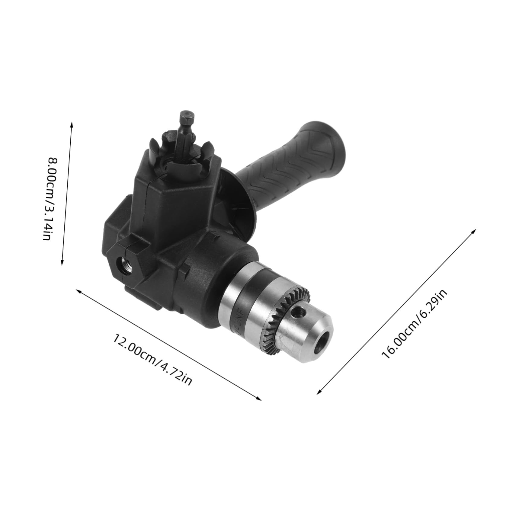 IWOWHERO Screwdriver Drill Attachment 90 Degree Drill Adapter Efficient for Projects Automotive Repairs