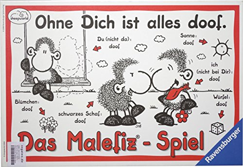 Ravensburger 26471 - Sheepworld: Malefiz-Spiel