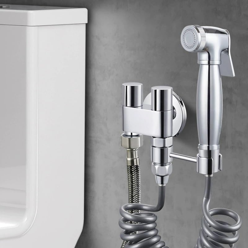 Bathroom Toilet Companion Sprayer All-Copper Feminine Washer High-Pressure Cleaning Flushing Device image 2