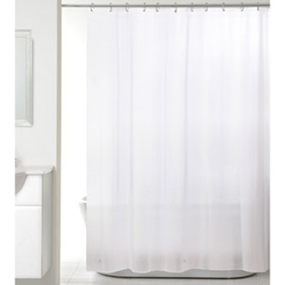 MainstaysLightweight PEVA Shower Curtain Liner 70x71" Frosty