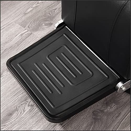 Rbc All Purpose Barber Chair Heavy Duty Hydraulic Styling Salon Chair Reclining For Barbershop With Wooden Armrest, Shampoo Beauty Spa Equipment #TOP3