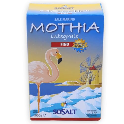 Sale Marino Siciliano Fino Integrale di Mothia, 1Kg