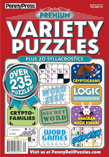 Favorite Variety Puzzles & Games 8 Pack para adultos miniatura 2
