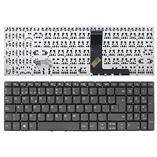 PORTATIL MOVIL - Teclado Compatible con Lenovo IDEAPAD 330S-15ARR 330S-15AST 330S-15ISK 330S-15IKB Teclas Recambio Keyboard Replacement Piezas Renovar Interior Laptop PC Computadora Fácil