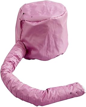 Professional Hair Heating Cap - Deep Conditioning Cap for Hot Oil Treatments, Perm, Color Processing | Salon Hair Steamer for at-Home Use Pink