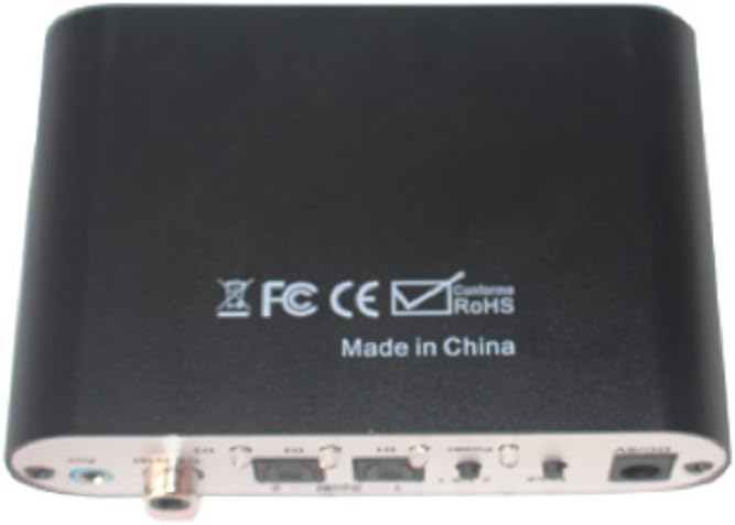 Wiistar 5.1 CH audio decoder SPDIF Coaxial to RCA DTS AC3 digital to 5.1 Amplifier Analog Converter