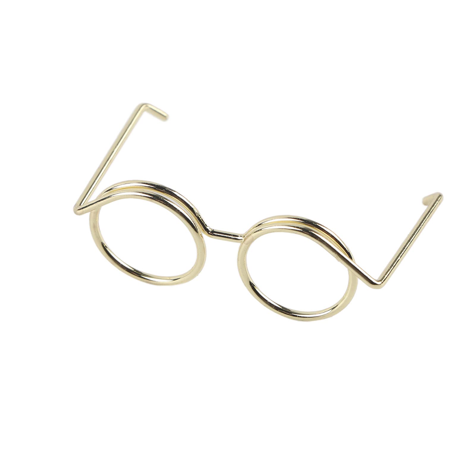 Graffette A Forma Di Occhiali - 10 Pezzi Metalliche Per Documenti, Segnalibri E DIY - Foto 2