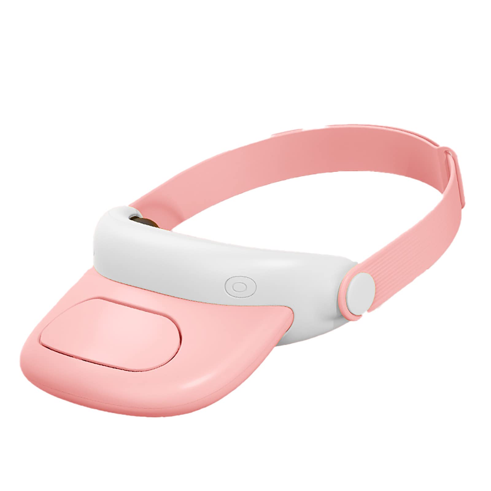 Ventilateur de chapeau USB rose pliable et portable à 3 vitesses