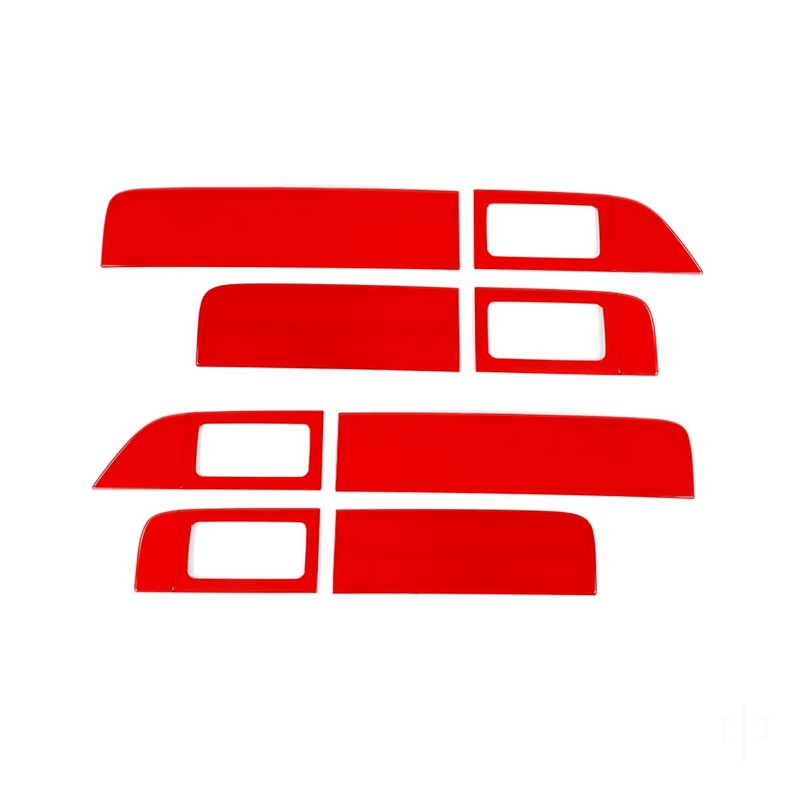 Eleknzbztg One Color Door Speaker Trim For For F150 For Raptor 2009-2014 Inner Door Handle Decoration Cover
