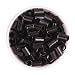 YESURPRISE 1000pcs Copper Micro Link Tubes Rings 3.5mm Beads Lined for I Tip Hair Extension Dark Brown