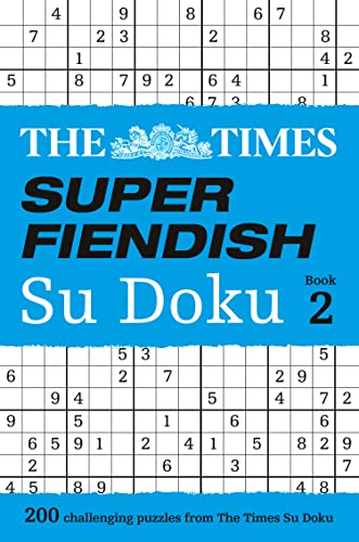 The Times Super Fiendish Su Doku Book 2 (2) (Times Su Doku)