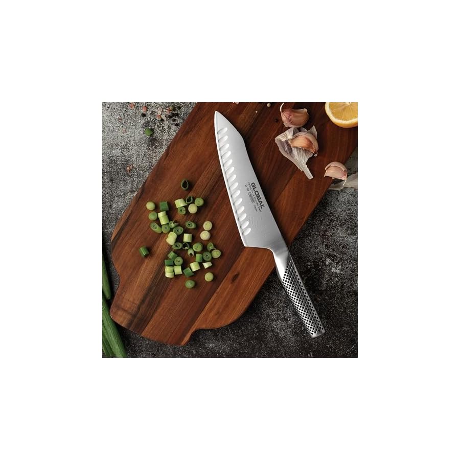 Global-7-inch-Vegetable-Knife-Hollow-Edge Global 7 inch Vegetable Knife - Hollow Edge