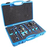 aremnry Diesel Injector Sleeve Remover & Installer Tool Kit for Volvo D11 D13 D16 & Mack MP7 MP8 MP10, Heavy Duty Injector Cup Service Set Replaces OEM 88800387, 9986174, 9998254, 88800196