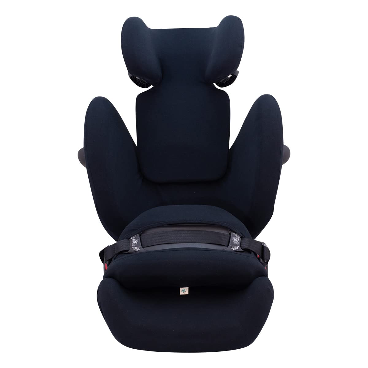 JYOKO KIDS Rivestimento per seggiolino auto in cotone compatibile con Cybex Pallas G I-SIZE (Fodera, BLACK SERIES) - 4