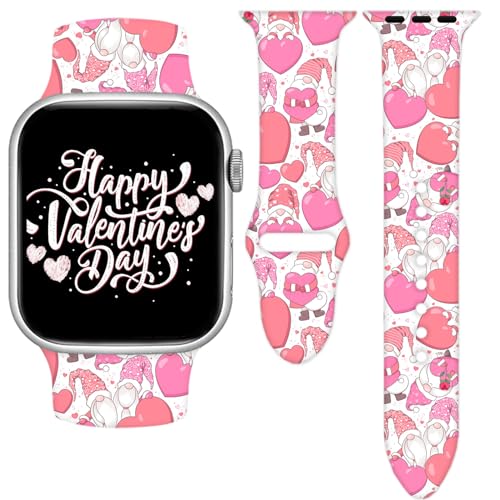 Sport-Watch-Band-Compatible-With-Apple-Watch-38mm-40mm-41mm-42mm-44mm-45mm-For-Women-MenAdjustable-Replaceable-Soft-Silicone-Smartwatch-Straps-For-IWatch-Series-SE-7-6-5-4-3-2-1