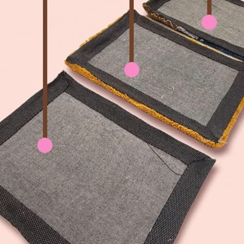 Tissu mixte pour crochet résistant pour tapis sans déformation - 3