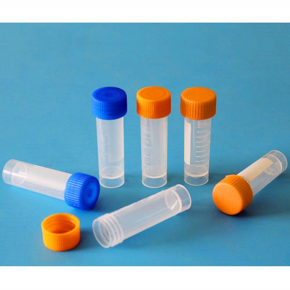 Othmro 2 stuks 145 ml kunststof containers laboratorium